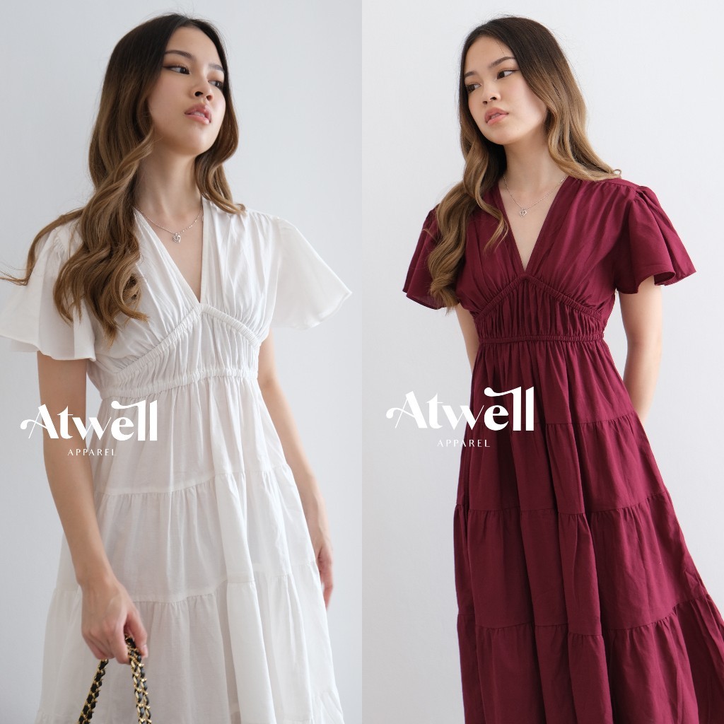 Dress Natal Model Terbaru 2024 Baju Natalan Wanita Korean Style Set Midi Pesta Kondangan Rok Pendek 