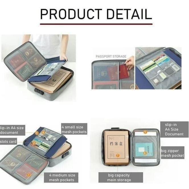

NEW STOK/ DP DOCUMENT STORAGE BAG / PENYIMPANAN DOKUMEN / DIJAMIN DOKUMEN AMAN /NON COD