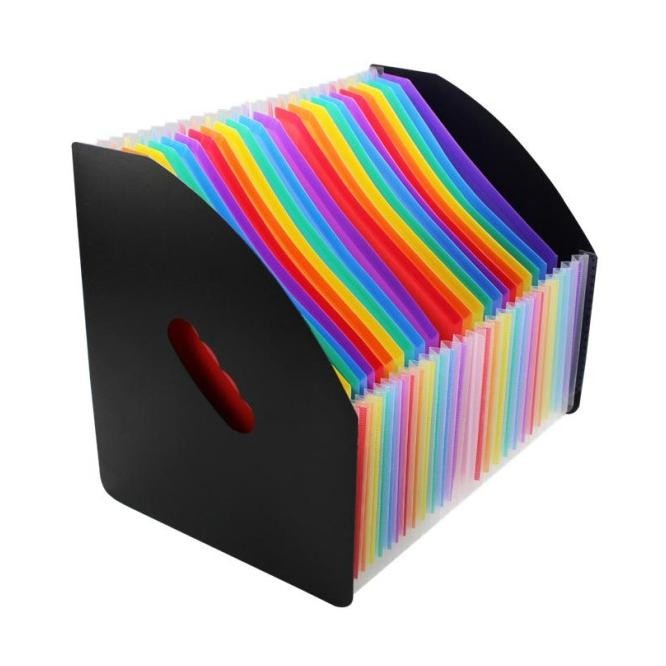 

TERBARU 13 SEKAT FILE FOLDER A4 DOKUMEN MAP BAG EXPANDING MEJA STAND O