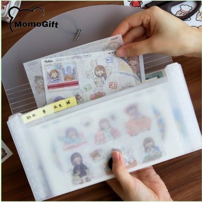 

TAS DOKUMEN MINI FILE HOLDER / TAS PENYIMPAN STIKER DISPLAY BOOK