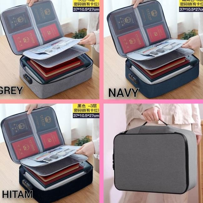 

TAS DOKUMEN TRAVEL BAG PENYIMPANAN FILE