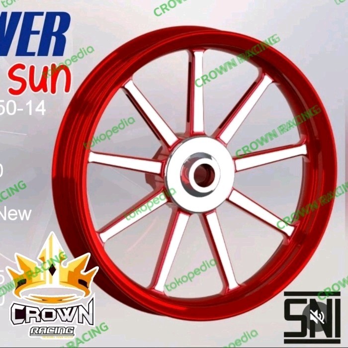 Velg Power New Sun Ring 14 Beat / Scoopy / Vario 110 125 150 / Genio