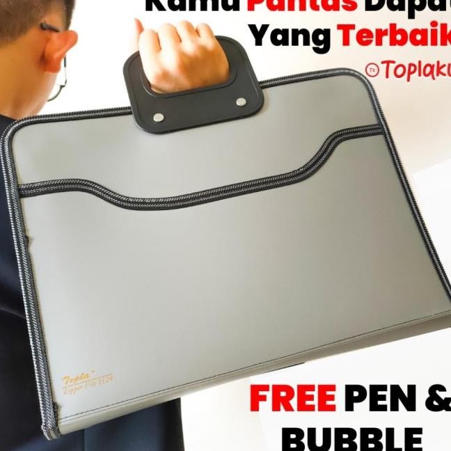 

READY STOCK TAS MAP DOKUMEN FILE RESLETING ANTI AIR DOCUMENT BAG ZIPPER KEEPER LES BESAR KERJA BERKAS F4 A4