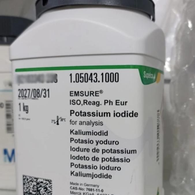 Potassium iodide / Kalium Iodida / Merck repack 500g