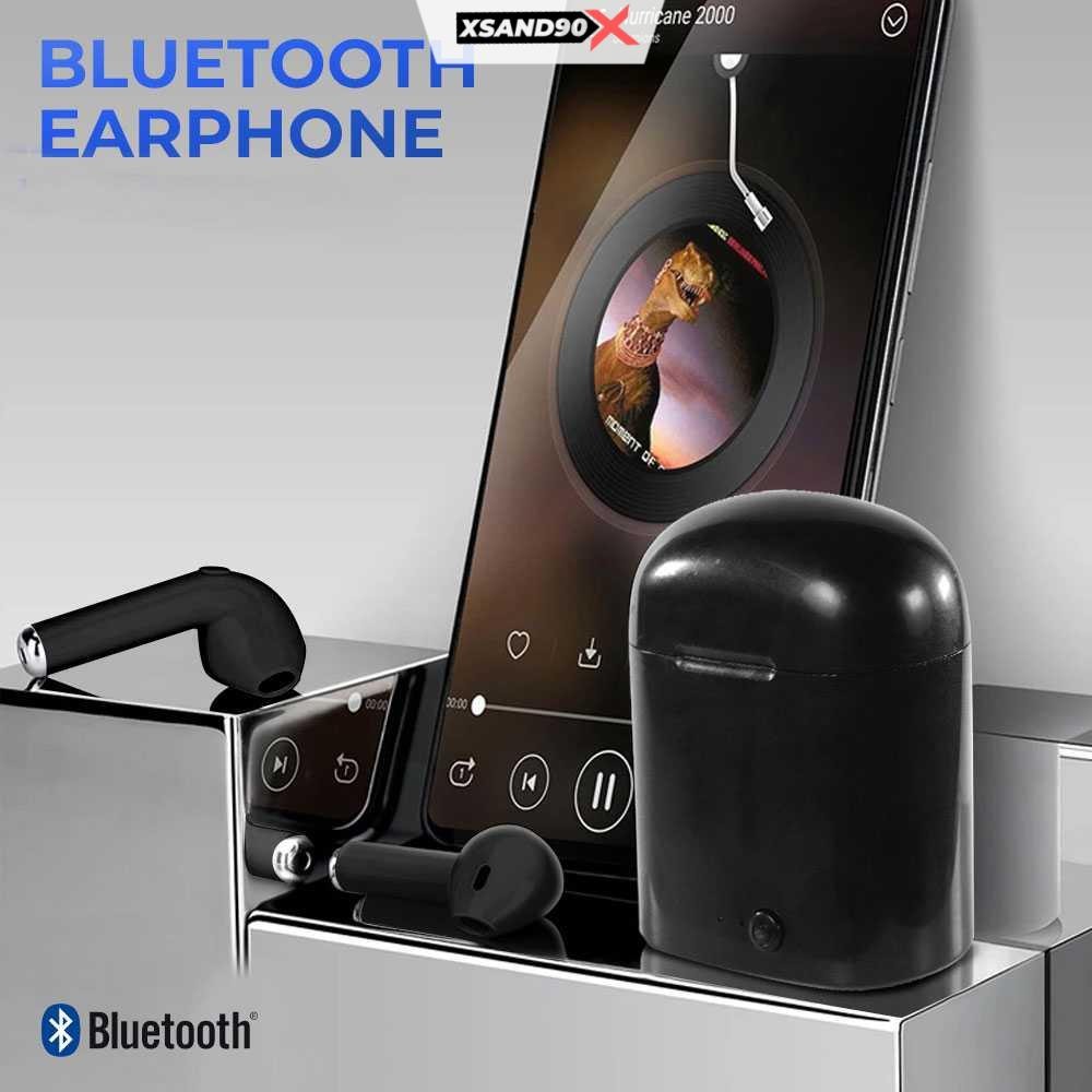 Mini Earphone Airpods Bluetooth 5.0 with Charging Case - i7S TWS