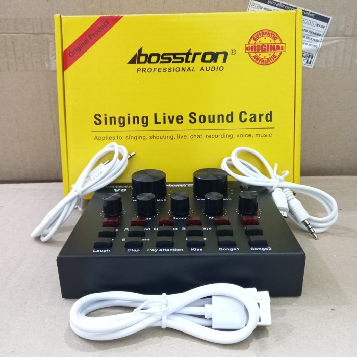Promo Soundcard V8 Mixer Usb V8 Sound Card V8 Mixer Audio Usb External