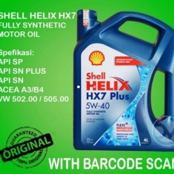 Shell helix Hx7 5W - 40 Original