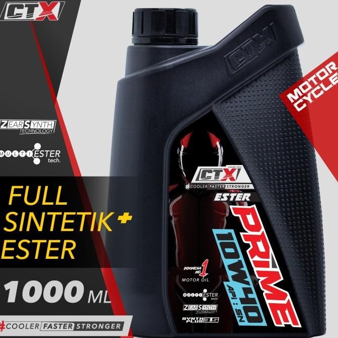 CTX Ester Prime 10w40 - oli racing MOGE full sintetik ester