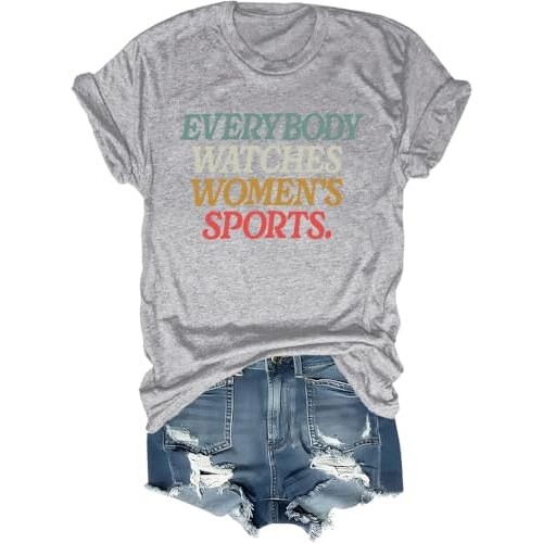 Kaos Olahraga Wanita Everybody Watches, Kaos Olahraga Wanita Everybody Watches Kaos Lucu |4HsTesQO|