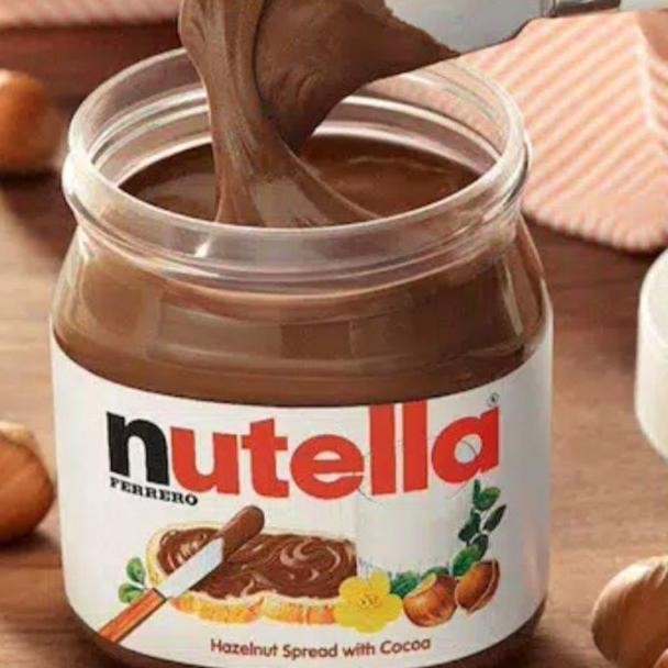 

Nutella Hazelnut Spread With Cocoa Selai Kacang Coklat 200 Gr