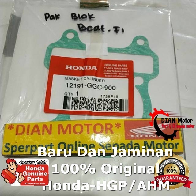 AHM 12191GGC900 PAK BLOK BEAT-FI ORIGINAL