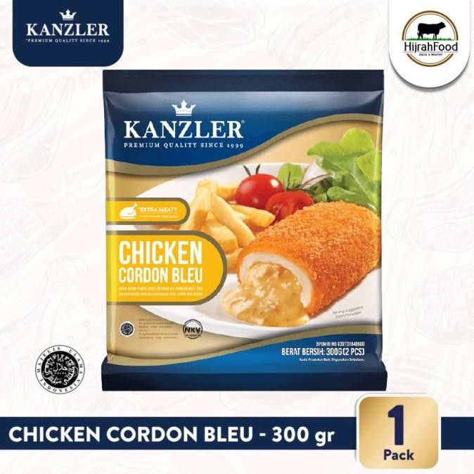 

PROMO Kanzler Chicken Cordon Bleu | Katsu Ayam Isi Keju Smoked Beef (300 gr)