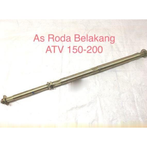 As Roda Belakang 75Cm Drift Trike Gokart Buggy Mini Jeep Atv 150-200Cc Original