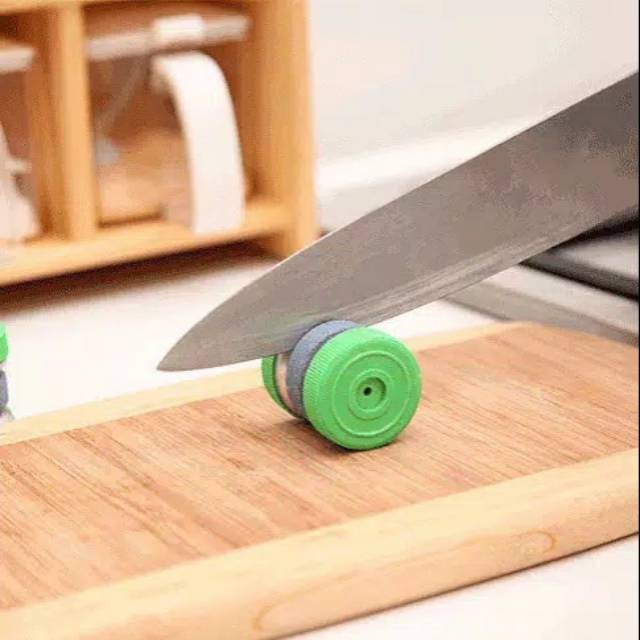 Batu asah pisau gunting serbaguna Batu asah Hijau 1pcs