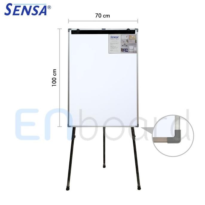 

Flip Chart / Flipchart / Papan Presentasi Sensa 70 x 100 cm