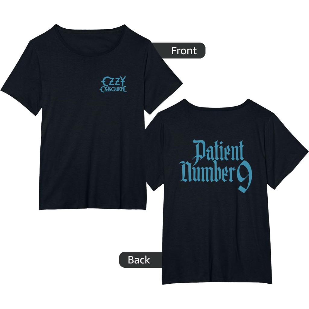 Kaos Logo Teal Pasien Nomor 9 Ozzy Osbourne u2013 |aPngTgaP|