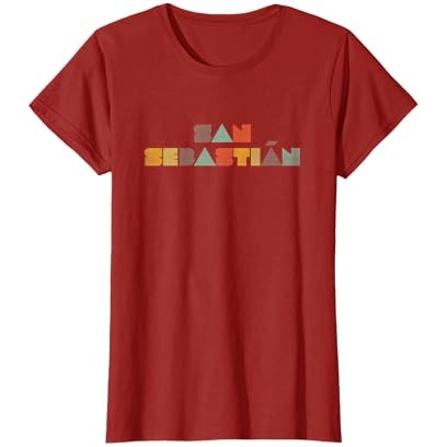 Kaos Vintage San Sebastián |bdrR90Di|