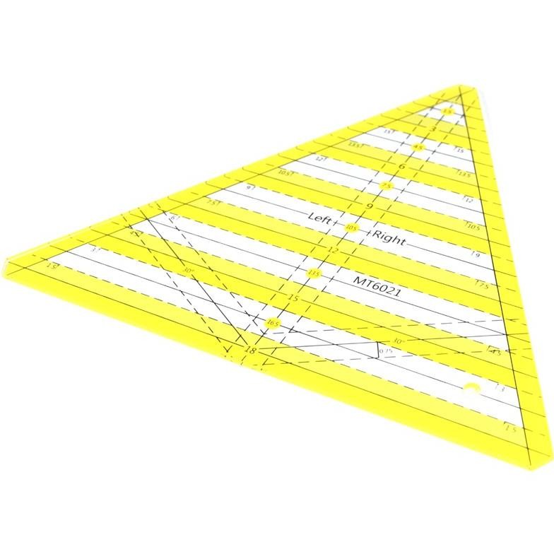 

Penggaris Jahit - Penggaris Quilting Dan Patchwork Segitiga Sama Sisi MT-6021