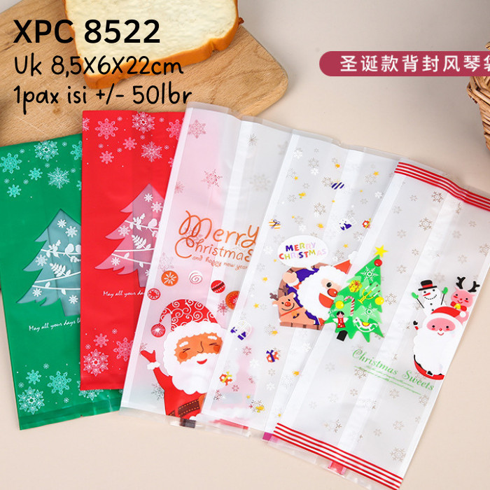 

Plastik Cookies XPC 8522 Snack Permen Manisan Hampers Natal Christmas