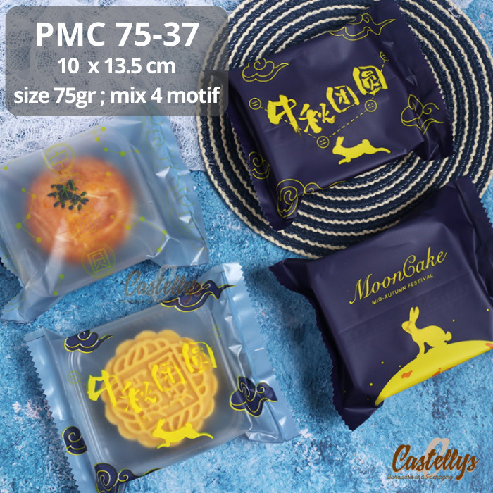 

TERMURAH - Plastik Mooncake 75gr PMC 75-37 Pia Kue Bulan Mochi Snowskin Nastar