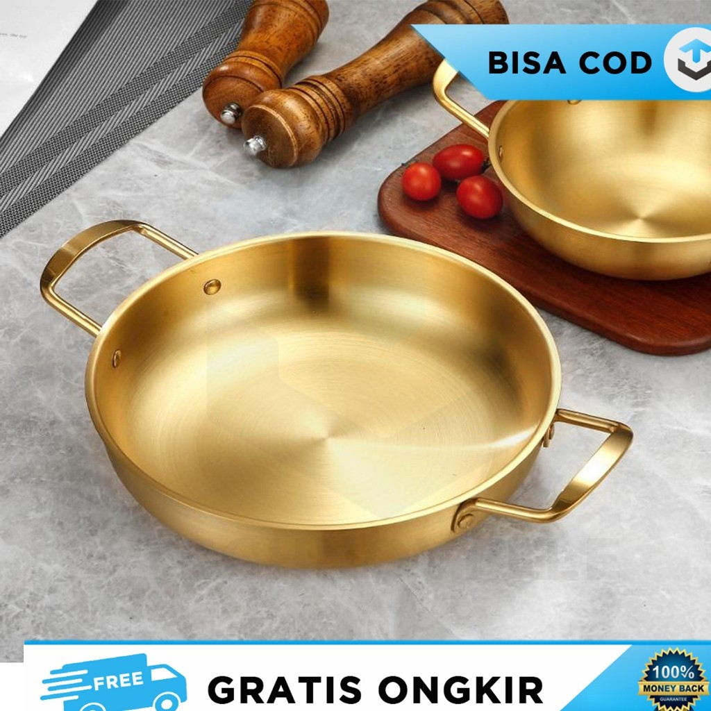 PANCI SET KOREA RAMEN NOODLE POT STAINLESS STEEL ANTI KARAT 21 CM