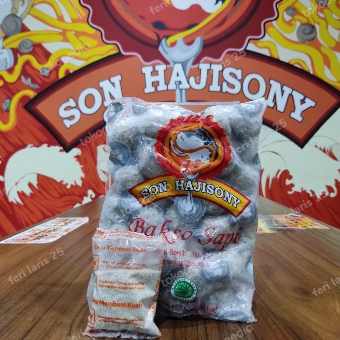 

Promo Bakso Sony Lampung isi 50 butir + Bumbu gung