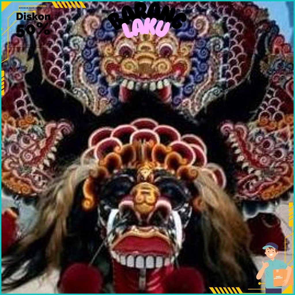 

Bisa Cod Cuci Gudang Barongan Rampak Telon Jamang Cat Air Brush Bonus Kemul Panjang Dan Pentul Tinggal Pakai Ukuran Anak Promo Barongan Plipit Romo Mainan Anak Barongan Anak Sd Brongan Plipit Premium / Barongan Spon Caplok Kain Panjang / Barongan Ponorogo