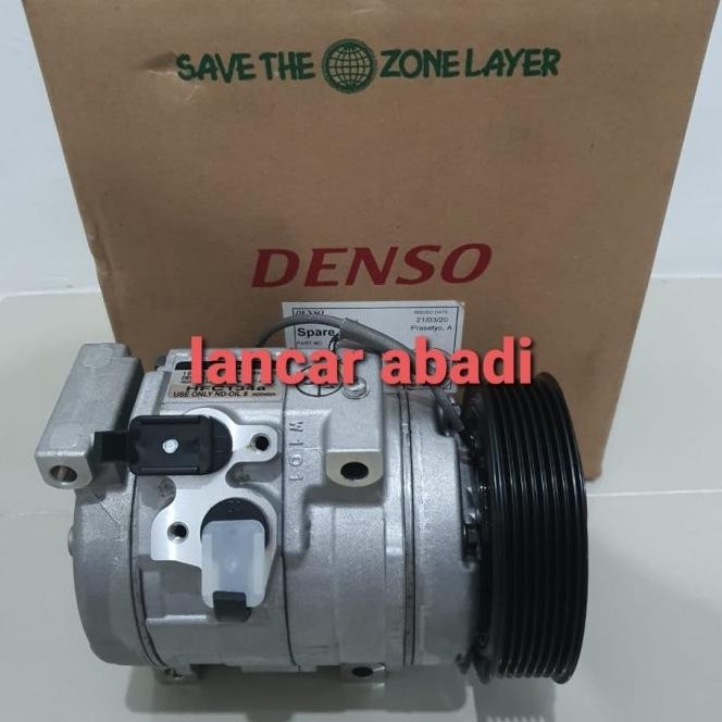 Kompresor Compresor Ac Mobil Innova Diesel Fortuner Diesel Asli Denso