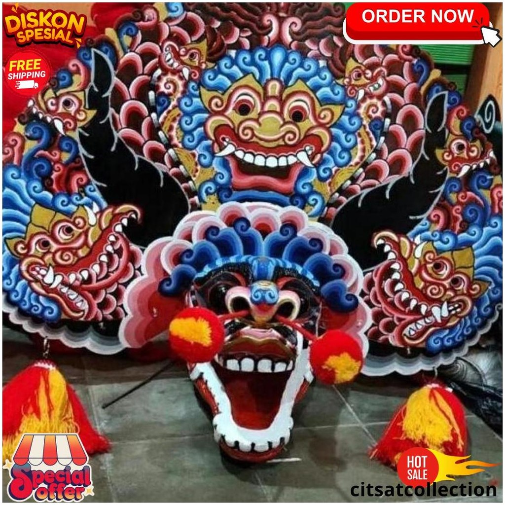 

Bisa Cod Cuci Gudang Barongan Rampak Telon Jamang Cat Air Brush Bonus Kemul Panjang Dan Pentul Tinggal Pakai Ukuran Anak Promo Barongan Plipit Romo Mainan Anak Barongan Anak Sd Brongan Plipit Premium / Barongan Spon Caplok Kain Panjang / Barongan Ponorogo