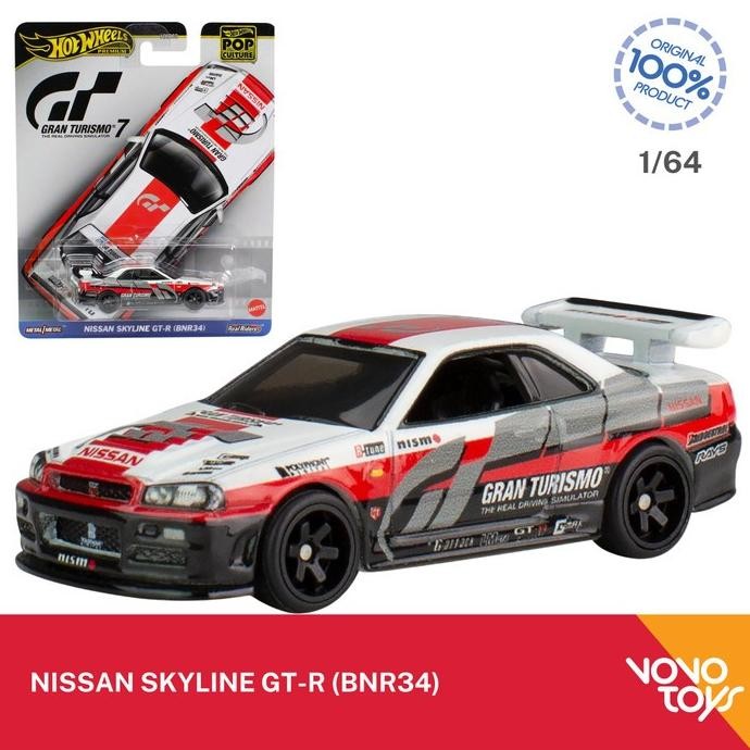 Hot Wheels Premium Gran Turismo Nissan Skyline GT-R (BNR34) HotWheels Premium