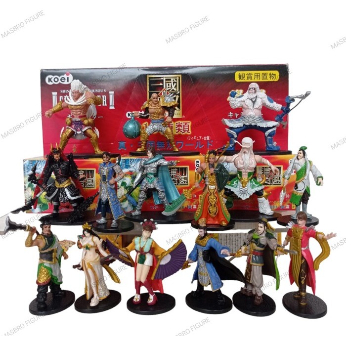 Action Figure Sangokumusou 5 Dynasty Warriors Shin Guanyu Set Isi 15