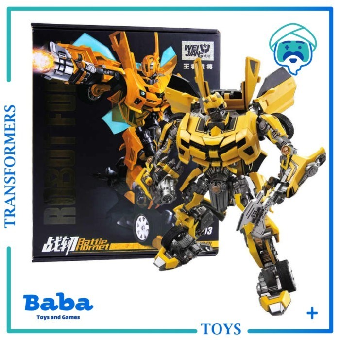 Mainan Robot WeiJiang Transformers Deformation Bumblebee Camaro M03