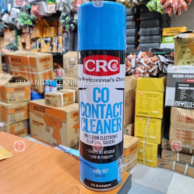 [baru] 350g CO CONTACT CLEANER SPRAY KOMPONEN LISTRIK ELEKTRONIK 350 g CRC Perawatan Kendaraan | Eng