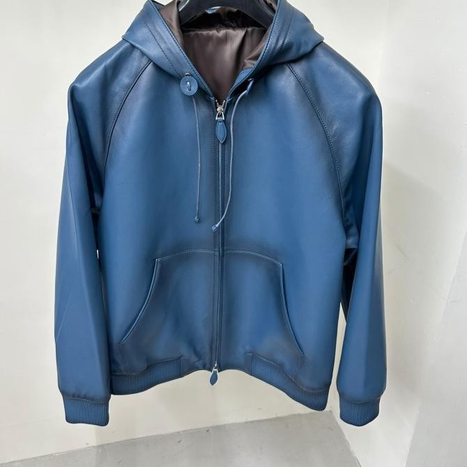 jaket kulit sapi asli italy P19A