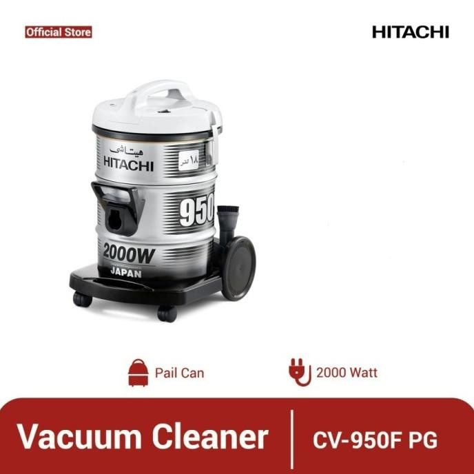 Ready oke] VACUM CLEANER HITACHI CV950F PG 2100 W 240 V HITACHI VACUM CV-950F PG