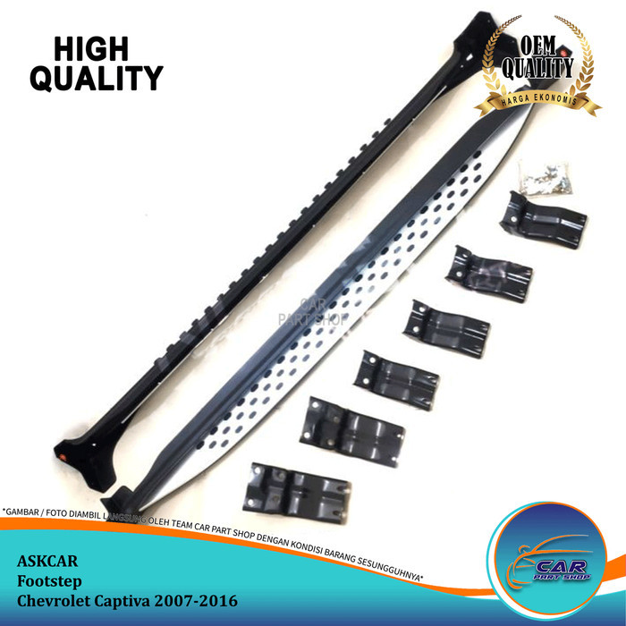 TERMURAH - FOOTSTEP CAPTIVA 2007-2016 (MODEL TERBARU DARI CAPTIVA 2016)