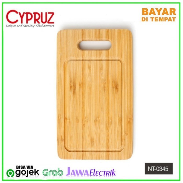 TERUJI Talenan Bambu Cypruz Nt-0345 Persegi