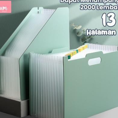 

MFD STANDING FILE A4/ FILE FOLDER DOCUMENT BAG/ TAS DOKUMEN FILE 13 SEKAT