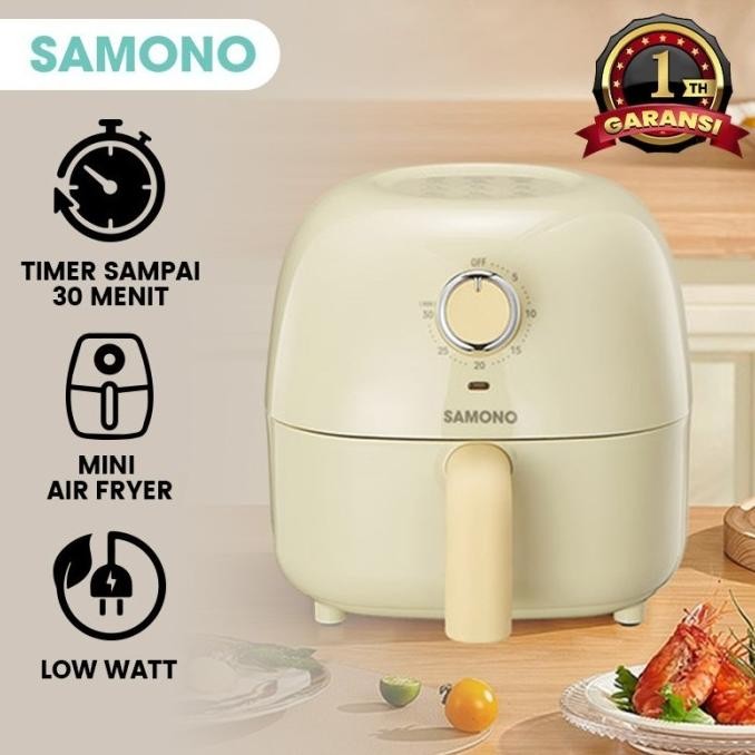 *****] AIR FRYER SAMONO SWAFG24  Mini Air Fryer 2.4 Liter