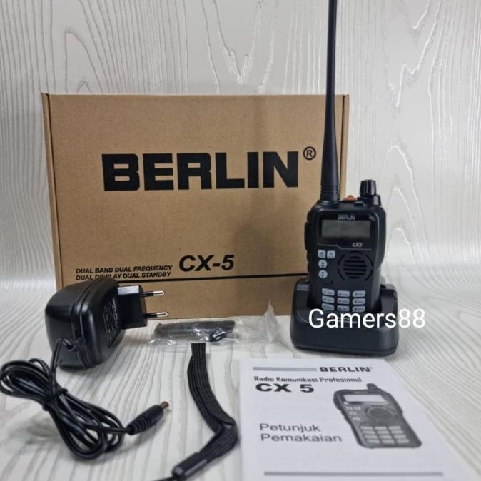 HT BERLIN CX5 DUALBAND - HT BERLIN CX-5 VHF UHF