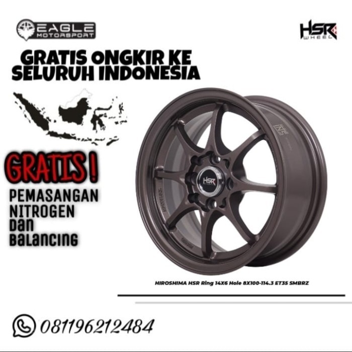 PAKET MURAH VELG BAN MOBIL WULING AIR EV RING 14 HSR+BAN ZEETEX