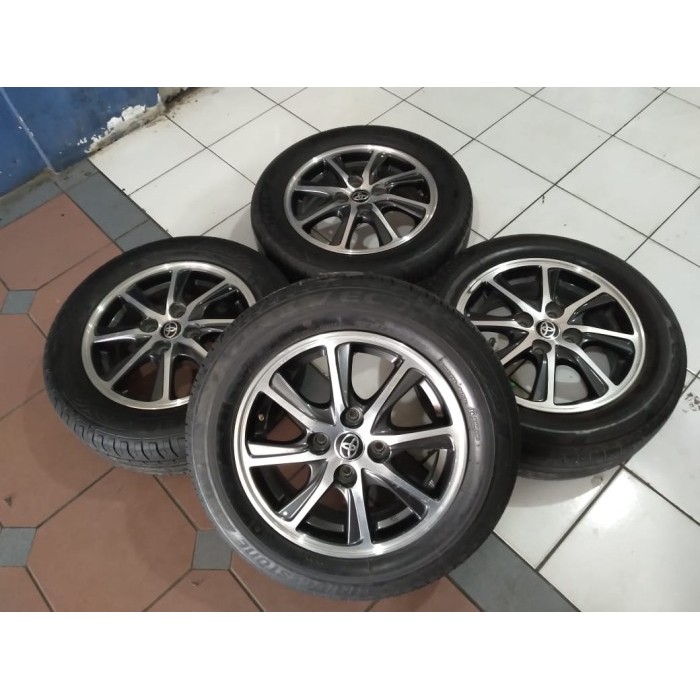 velg mobil bekas untuk mobil toyota calya ring 14 plus ban