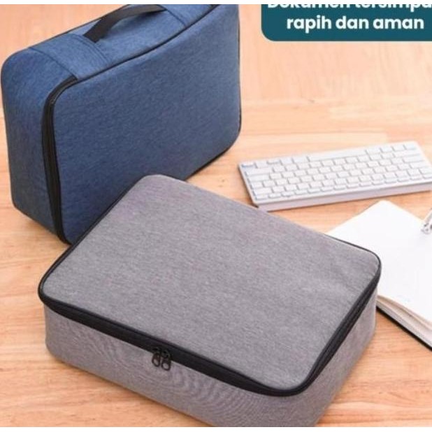 

PROMO TAS DOKUMEN TRAVEL BAG DOCUMENT STORAGE BOX WITH SAFETY NUMBER LOCK