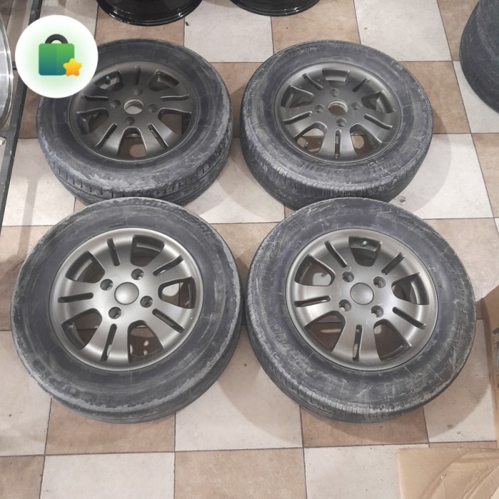 velg mobil bekas oem xenia ring 14 pcd 4x114 plus ban bonusan