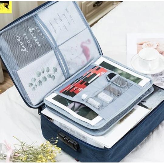 

SPESIAL! TAS TEMPAT FILE DOKUMEN MAP SURAT TRAVEL BAG ORGANIZER TAS