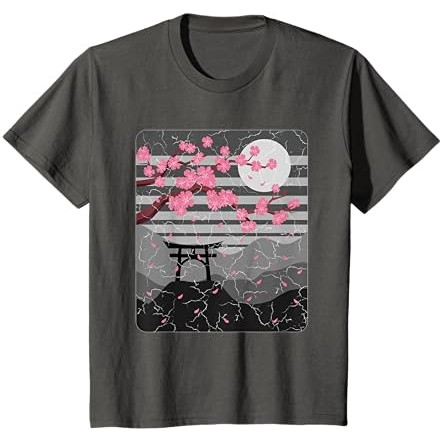Kaos Samurai Vintage Sakura Bunga Sakura Jepang |HRPg48f4|
