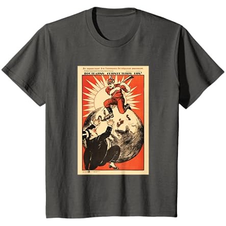 Kaos Soviet Poster Vintage Uni Soviet Death to Capitalism |ZIxxEZD0|