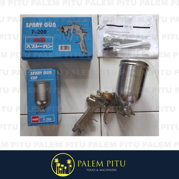 Spray Gun Meiji F200 / Meiji F 200 / Meiji F-200 Tabung Atas Gravity