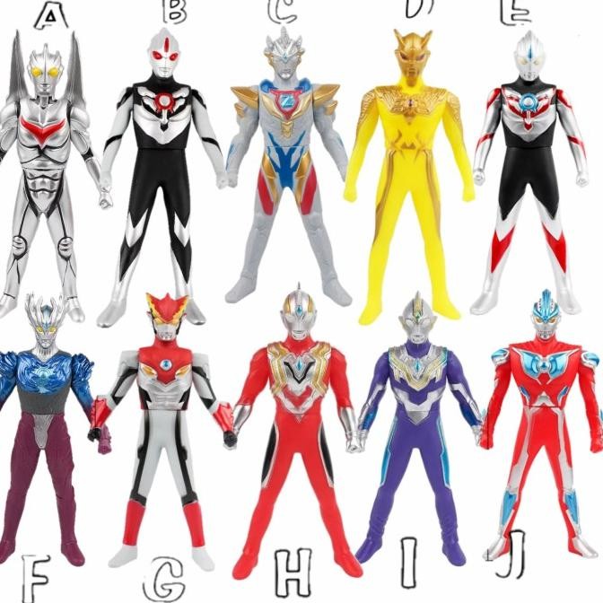 FIGUR SET ultraman geed mebius zero tiaga ginga belial figure ultraman