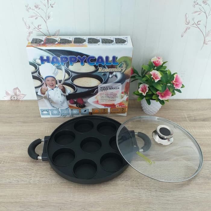 TERBARU - Cetakan kue/snack marker happy call 8 lubang